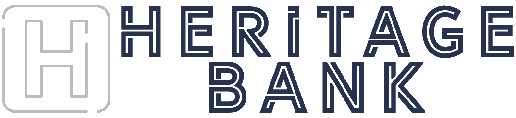 Heritage Bank Logo and Wordmark